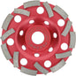 Diamantschleiftopf 125 mm Beton Extra Speed – Sparpack 10 Stück – PRODIAMANT