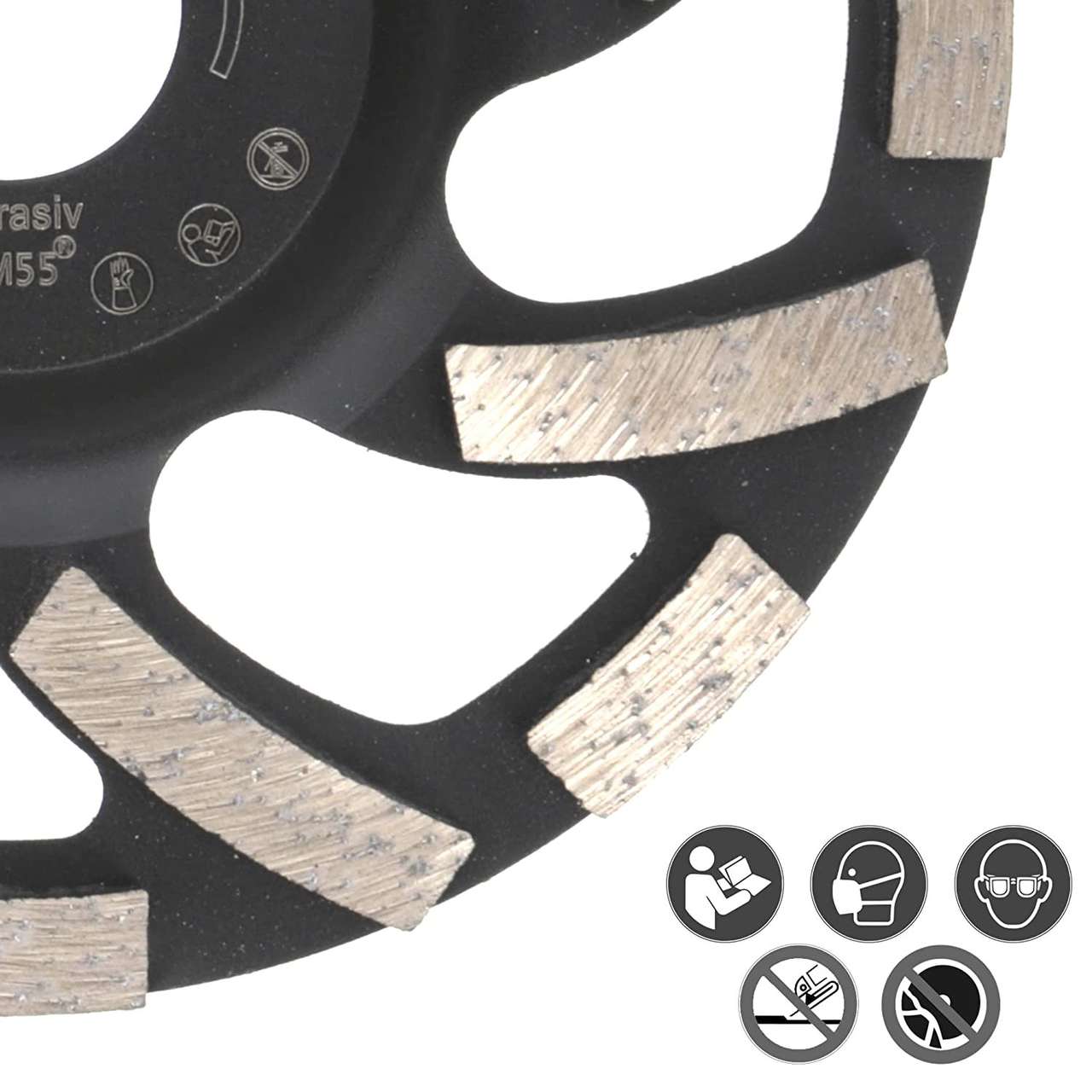 Diamantschleiftopf für Estrich, Abrasive Materialien ST91 Turbo