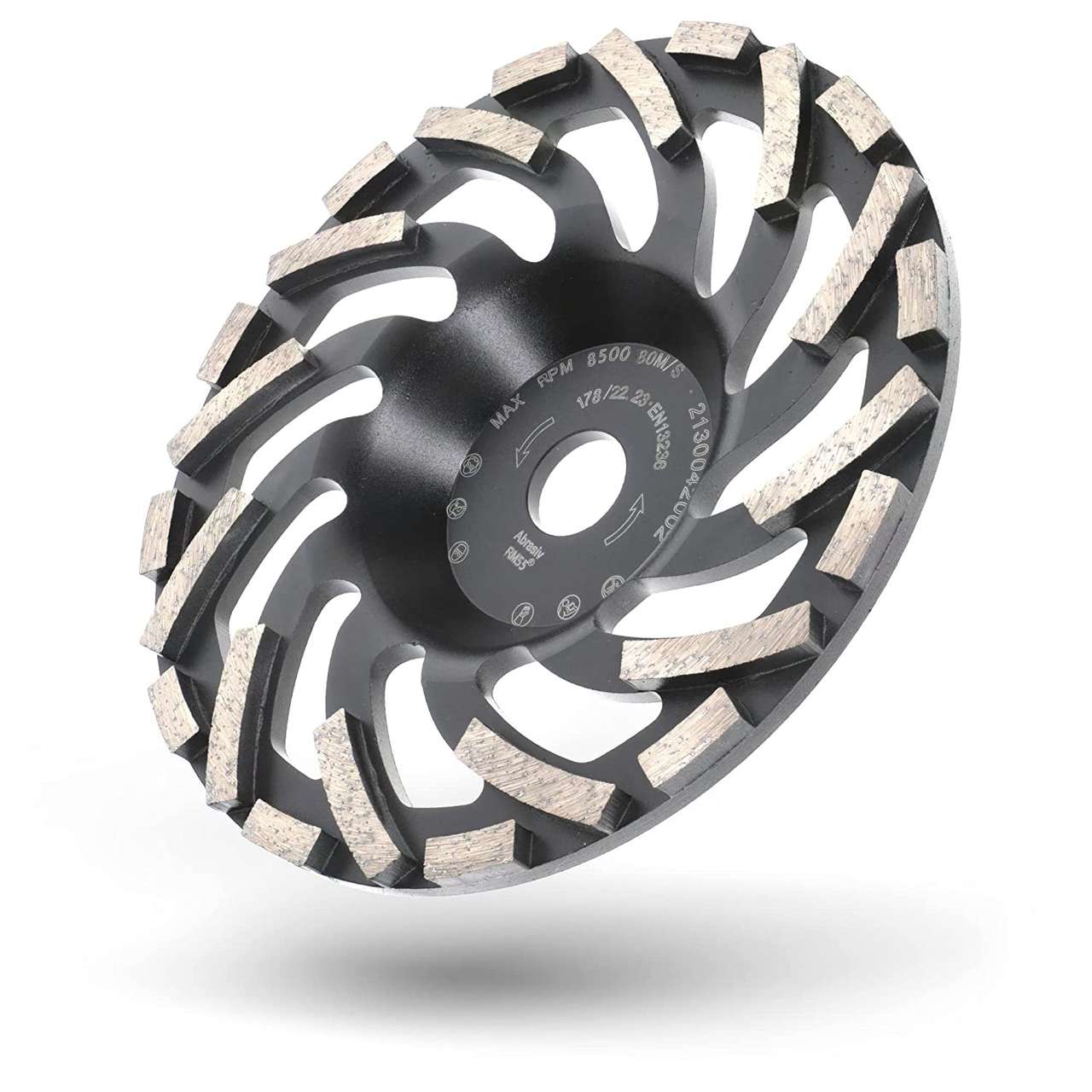 Diamantschleiftopf für Estrich, Abrasive Materialien ST91 Turbo