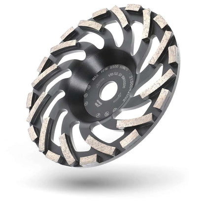 Diamantschleiftopf für Estrich, Abrasive Materialien ST91 Turbo